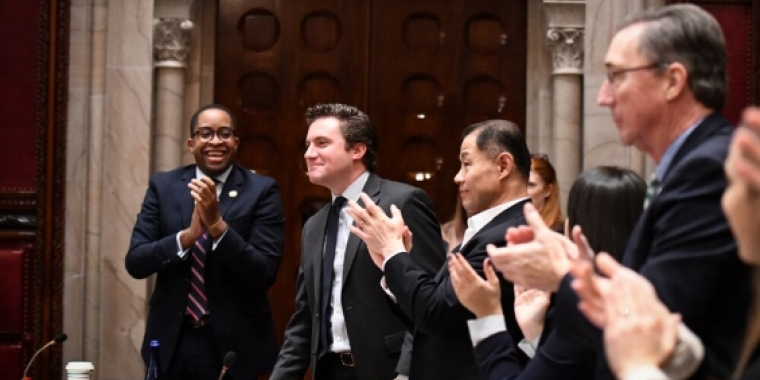 Senator Skoufis Senate Chamber 