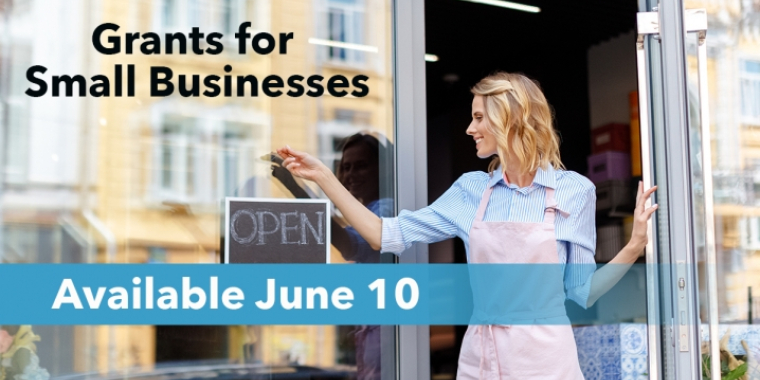 Small Business Grants Available Starting June 10