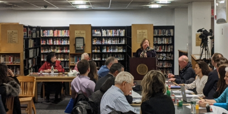 Sen. Krueger Speaks To Community Board 5