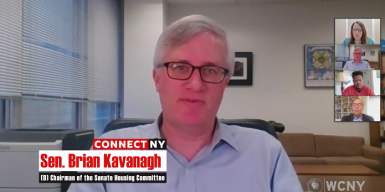 Brian Kavanagh during interview. 