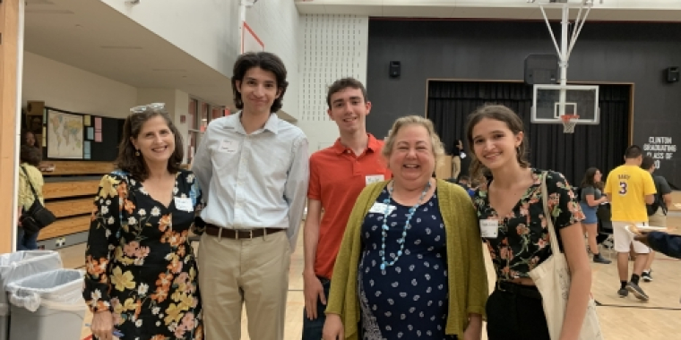 Sen. Krueger and interns at the YVote Town Hall